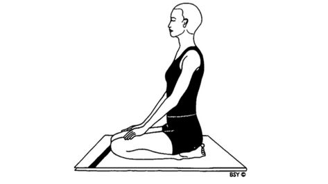 Vajrasana - Thunderbolt Pose In Yoga - World Yoga Forum Vajrasana Pose Drawing, Vajrasana Pose, Cobra Pose Yoga, Yoga Images, Yoga Illustration, Yoga World, Yoga Chakra, Cobra Pose, Old Portraits