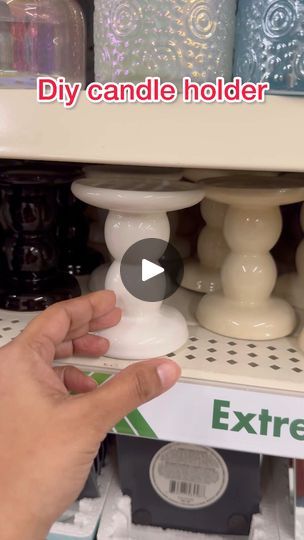 66K views · 411 reactions | Dollar tree diy ideas candle holder #diy #decor #craft #homedecor #candleholders #dollartree #dollartreediy #reels #reelitfeelit #reelsfacebook #facebookreelsviral #ideas | Craft &Go Places | bbox · Motivation Funk Candle Holder Repurpose, Candle Holder Ideas, Diy Candle Holders Ideas, Candle Holders Diy, Candle Stick Decor Ideas, Diy Pillar Candle Holders, Candle Holders Decor Ideas, Candle Holder Makeover, Dollar Store Candle Holder