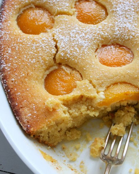 Apricot 'Clafoutis' — RABBIT HILL FRENCH LIFESTYLE Apricot Clafoutis, Classic French Desserts, Against All Grain, Black Cherries, French Lifestyle, French Dessert, French Desserts, Gluten Intolerance, Sweets Cake