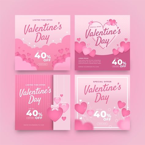 Valentines Pubmat Ideas, Valentines Pubmat, Valentines Day Sale, Valentines Day Instagram Post, Valentines Post Instagram, Valentine's Card, Valentines Day Ads, Valentine Graphic Design, Valentines Day Design