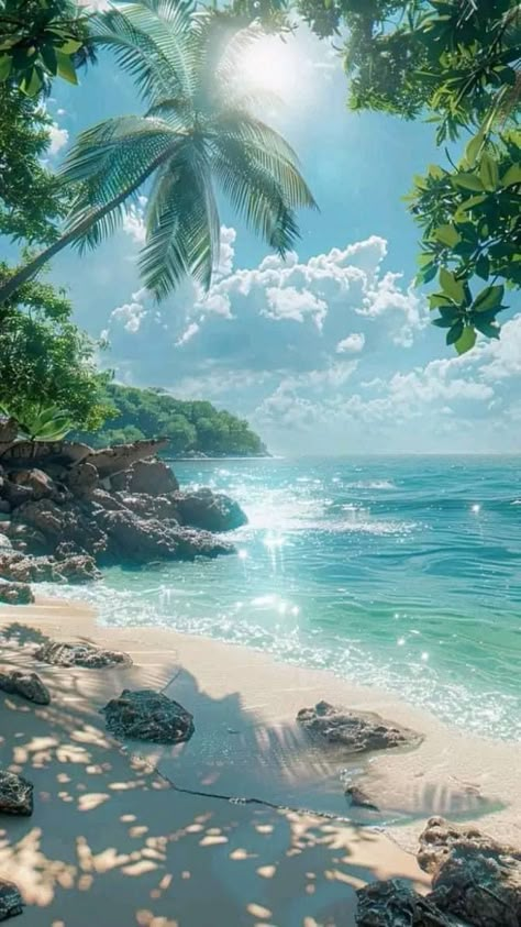 Beach Background Aesthetic, Ocean Wallpapers, Tropical Paradise Beach, Beautiful Beaches Paradise, Ocean Tropical, Beautiful Ocean Pictures, Image Nature, Ocean Pictures, Ocean Wallpaper