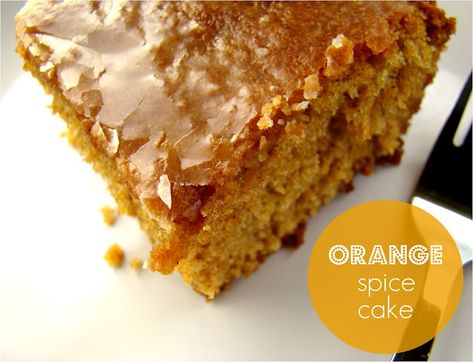 Orange Spice Cake Recipe, Orange Spice Cake, Spice Cake Recipe, Cooking From Scratch, Spice Cake Recipes, Recipes Gluten Free, Recipes Cookies, Orange Spice, Spice Cake