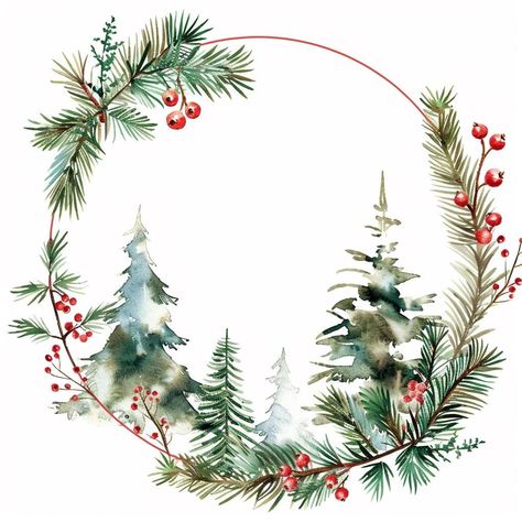 Resolution: 4000 x 4000 pixels at 300 dpi. Check Out Our Beautiful Wreath Cliparts: https://www.etsy.com/shop/EverdawnWreath?ref=seller-platform-mcnav Also, feel free to swing by my other shop for exclusive discounts on wreath-themed clipart: https://www.etsy.com/shop/EverdawnPrints?ref=shop-header-name&listing_id=1518044311&from_page=listing&section_id=51091534 This beautiful Christmas clipart is perfect for your holiday projects. The watercolor Christmas tree is adorned with ornaments and acco Watercolor Christmas Wreaths, Christmas Flowers Drawing, Watercolor Wreath Christmas, Watercolor Christmas Wreath, Wreath Painting, Christmas Watercolor Wreath, Christmas Wreath Watercolor, Christmas Wreath Painting, Watercolor Christmas Trees