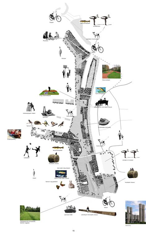 velsenwijkeroogpark-by-Bureau-B+B-10-plan-of-functions Landscape Architecture Diagram, Urban Design Diagram, Urban Analysis, Urban Design Graphics, Site Plans, Landscape Architecture Design, Landscape Plans, Diagram Architecture, Design Jobs