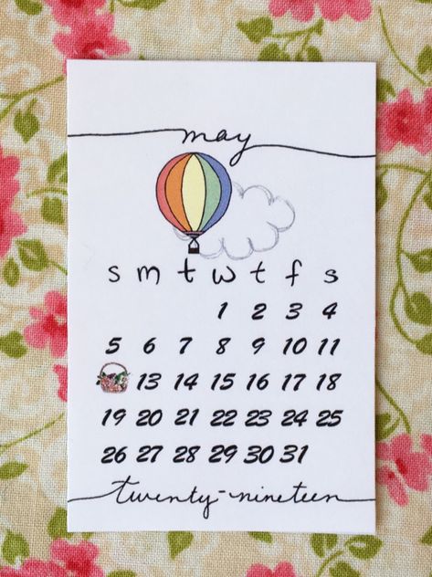 Doodle Calendar Ideas, Doodle Calendar, Calendar Doodles, 2024 Journal, Diy Desk Calendar, Pen Doodles, Shree Shyam, Mini Doodle, Calendar 2019