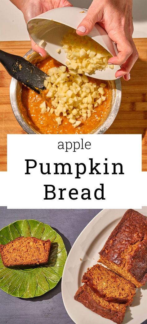 Apple Pumpkin Bread, Pumpkin Apple Bread, Canned Pumpkin Recipes, Pumpkin Streusel Muffins, Apple Pumpkin, Muffin Streusel, Apple Bread, Pumpkin Bread Recipe, Pumpkin Pie Filling