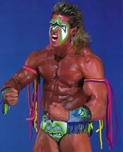 Ultimate Warrior Costume, Wwf Superstars, The Ultimate Warrior, Wwf Wrestling, Randy Savage, Parts Unknown, Warrior Costume, Warrior Outfit, Warrior 1