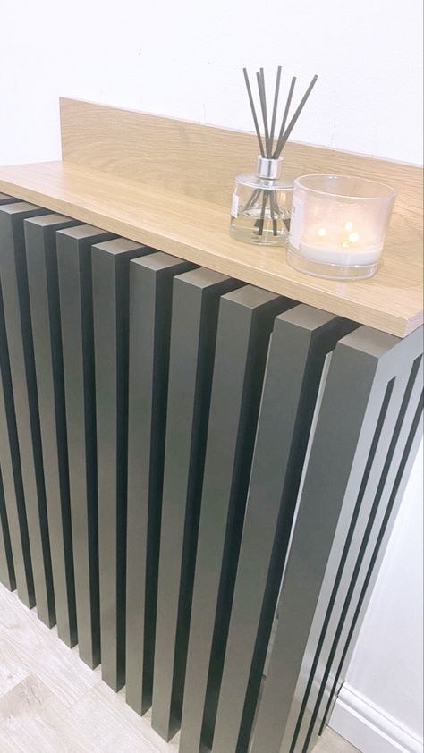 Modern radiator cover by Holdsworth Bespoke Modern Radiator Cover, Diy Radiator Cover, Home Radiators, Design Modern House, House Exterior Paint, Radiators Modern, House Exterior Colors, Paint Modern, Modern House Exterior Design