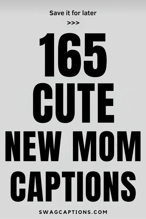 Looking for the perfect way to capture your first moments of motherhood? Check out this list of Cute New Mom Captions that perfectly express the joy, love, and fun of being a new mom. Whether you're sharing your baby’s first photo or celebrating those precious first weeks, these sweet and heartfelt captions are just what you need! Mom Captions, Heartfelt Captions, Perfect Captions, Quotes For Instagram, Bundle Of Joy, Precious Moments, New Mom, First Photo, New Moms