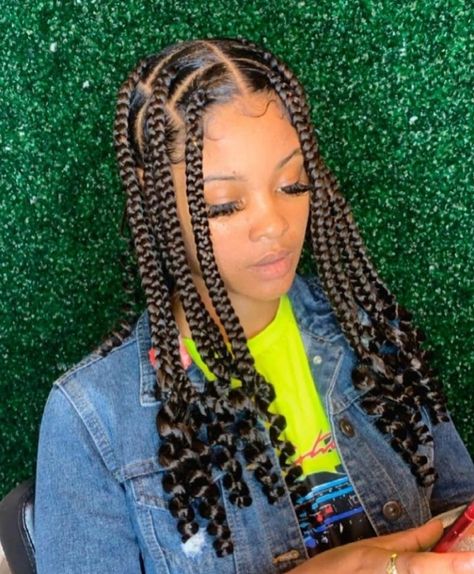 Big Rasta Braids Hairstyles, Protective 4c Hairstyles, Knotless Bob, Cute Weave Hairstyles, Coi Leray Braids, Hairstyles 4c, Easy Braid Styles, Short Hair Twist Styles, Hairstyles For 2023