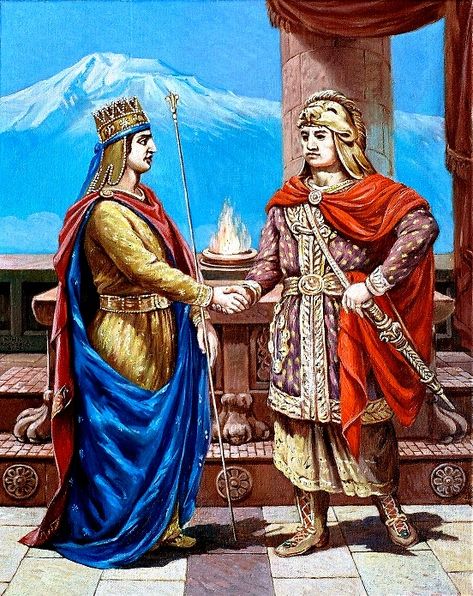 Tigranes the Great, Kingdom of Armenia Ancient Armenia, Armenian Aesthetic, Armenian History, Persian Warrior, Armenian Culture, Hellenistic Period, Yerevan Armenia, Historical Illustration, The Great