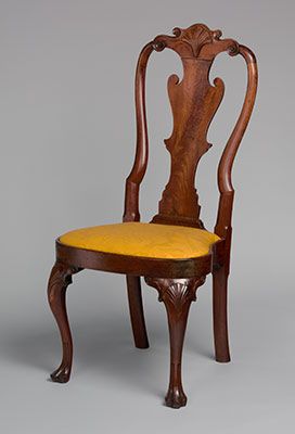 Side chair Queen Anne Furniture, Queen Anne Chair, Chippendale Furniture, Georgian Furniture, Chair Pictures, Period Furniture, American Furniture, Antique Chairs, Classic Furniture