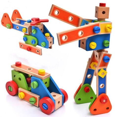 Kids Wooden Screwing Blocks Montessori Puzzle Toy www.kidzens.com Cash on delivery #toys #kids #MultifunctionNutToys WhatsApp +971506551862 Sales@kidzens.com Diy Educational Toys, Wooden Educational Toys, Montessori Baby Toys, Montessori Educational Toys, Diy Blocks, Toys Montessori, Diy Baby Gifts, Creative Toys, Kids Wooden Toys