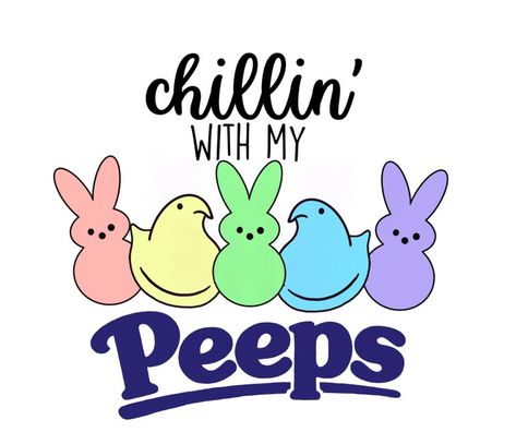 Peep Drawing, Chillin With My Peeps, Easter Peeps, Spring Pastels, Easter Shirt, Bunny Rabbit, Art Wallpaper, Marketing And Advertising, Aesthetic Wallpapers