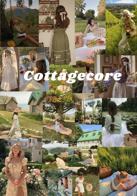 Ig Names, Cottagecore Instagram, Cottage Fashion, Cottagecore Lifestyle, Cottagecore Life, Aesthetic Collages, Cosy Cottage, Light Garden, Instagram Theme Feed