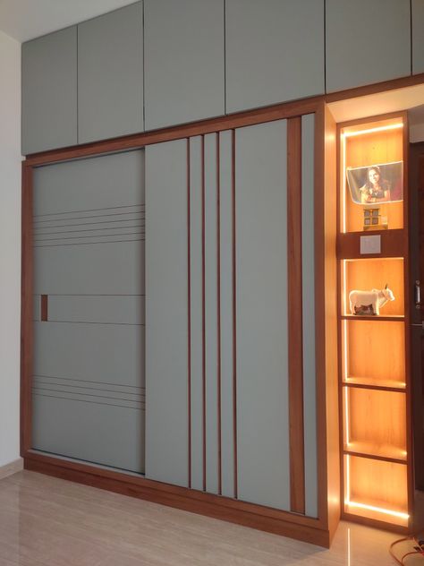 Opening Wardrobe Design, Sliding Kabat Furniture Design, Unique Bedroom Cupboard Design, Walldrop Design New, Walldrop Colour Design, Bedroom Cupboard Designs Sliding Wardrobe, Kabat Furniture Design, Wardrobe Laminate Design Master Bedrooms, Sliding Wardrobe Doors Modern