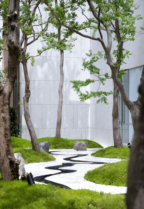 Japanese Garden Landscape, Nanning, Zen Garden Design, Urban Landscape Design, Japanese Garden Design, Japanese Landscape, Garden Landscape, Modern Landscaping, Outdoor Landscaping