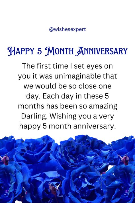 Happy 5 Month Anniversary Wishes For Him or Her Happy 5 Month Anniversary, 5 Year Anniversary Quotes, Anniversary Wishes For Him, Happy 5 Year Anniversary, 5 Month Anniversary, Anniversary Quotes For Her, Year Anniversary Quotes, Anniversary Quotes For Couple, Anniversary Wishes For Wife