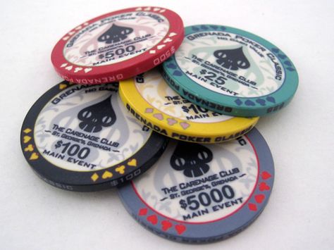 Spade-Skull Poker Chips Poker Tables, Skull Logo, Casino Chips, Poker Chips, Poker Table, Poker, Shirt Design, Casino, Tshirt Designs