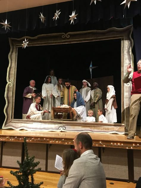 “Picture A Christmas” Church Christmas Program Details + Script | Merrick's Art | Bloglovin’ Lds Nativity Script, Kids Church Christmas, Relief Society Christmas, Christmas Skits, Church Tshirts, Christmas Fiesta, Lds Christmas, Church Christmas Party, Primary Presidency