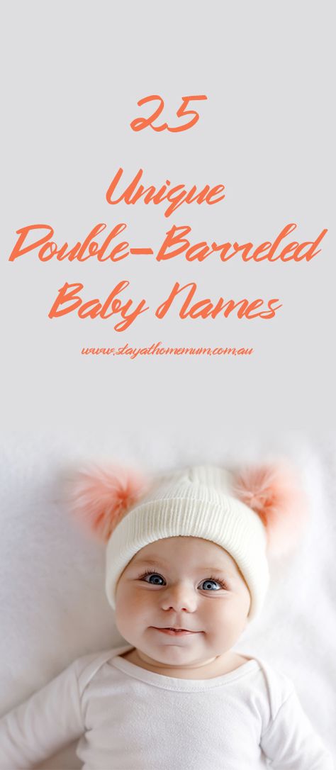 Double-barreled names are particularly popular in the United States where women used their maiden names as their middle name to preserve the history of the family name. #babynames #list Double Barrel Baby Names, Double Girl Names, Southern Girl Names, Hispanic Baby Names, Disney Baby Names, Double Names, British Baby Names, Country Baby Names, Hipster Baby Names