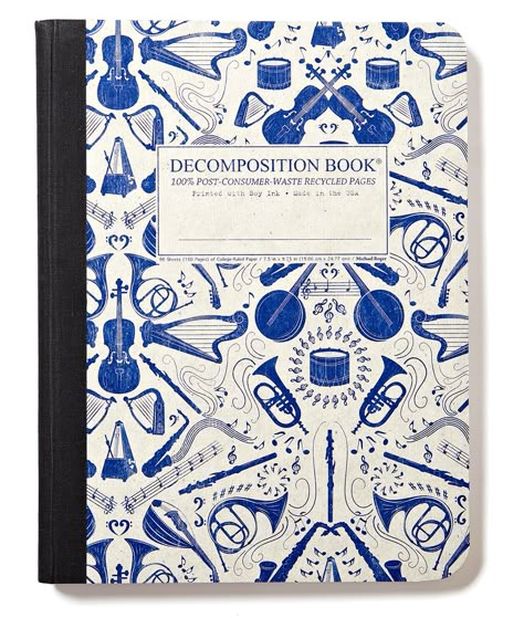 Decomposition Book, Decomposition Notebook, Altered Composition Books, Cool Stationary, Recycled Notebook, Folder Cover, School Bag Essentials, Book Cover Template, Notebook Cover Design