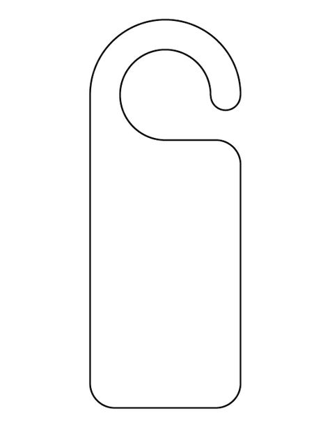 Door hanger pattern. Use the printable outline for crafts, creating stencils, scrapbooking, and more. Free PDF template to download and print at http://patternuniverse.com/download/door-hanger-pattern/ Door Hanger Template, Door Hanger, Free Patterns, Free Printable, Harry Potter, Paper Crafts, Cricut, Black And White, Tags