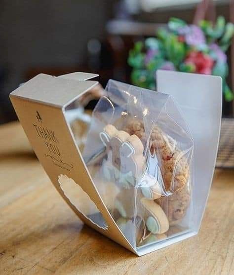 Baby Food Packaging, Cookie Gift Packaging, Biscuits Packaging, Diy Paper Bag, Clear Cookies, Bakery Packaging, Cake Packaging, Cookie Favors, Cookie Bags