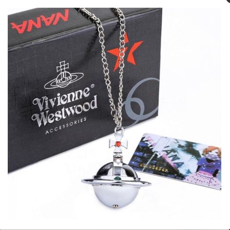 Nana Cosplay, Shin Nana, Anime Nana, Nana Necklace, Orb Light, Vivienne Westwood Jewellery, Nana Osaki, Grunge Jewelry, Phone Charms