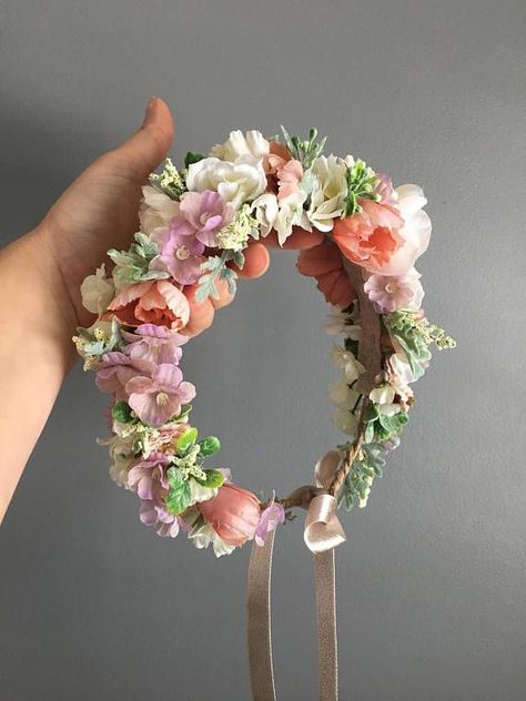 Newborn Crown, Wedding Flower Jewelry, Săpunuri Handmade, Accent Flowers, Baby Flower Crown, Diy Flower Crown, Bridal Halo, Flowers And Greenery, Flower Crown Headband