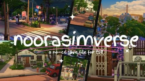 NOORASIMVERSE 1.0: A NO CC SAVE FILE | Patreon Sims 4 Sulani Save File, Sims 4 Korean Save File, Sims 4 Loading Screen Studio Ghibli, Sims 4 Korean Build, Sims 4 Seoulsoul, Sims 4 Korea Save File, Sims Save File, Ts4 Save File, Sims 4 Save File All World