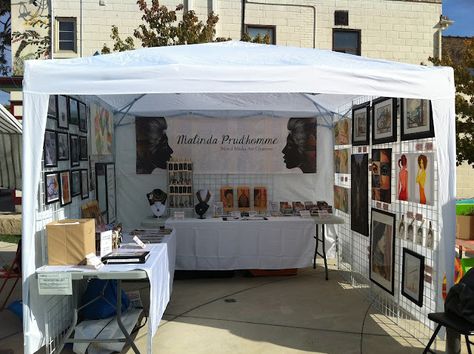 Malinda Prudhomme @ Art Squared - Lakeshore's Outdoor Art Sale Beach Canopy Tent, Art Fair Display, Stand Feria, Canvas Canopy, Beach Canopy, Nursery Canopy, Canopy Architecture, Wooden Canopy, Backyard Canopy