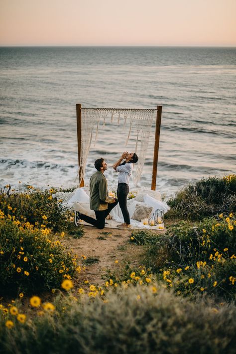 Malibu Proposal — Christina & Jeremiah Water Proposal Ideas, Scenic Proposal Ideas, Pier Proposal Ideas, Lakeside Proposal Ideas, Field Proposal Ideas, Boardwalk Proposal, Beach Engagement Setup, Summer Proposal Ideas, Lake Proposal Ideas