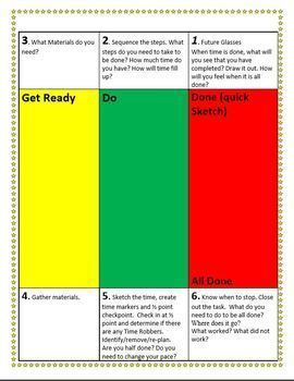 Executive Function: Get Ready, Do, Done/All done template Get Ready Do Done Executive Functioning, Get Ready Do Done, Executive Functioning Strategies, Teaching Executive Functioning, Sarah Ward, Executive Functions, Executive Functioning Skills, Counseling Kids, Conversation Skills