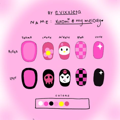 Sun Nails, Kutek Disney, Fake Nails Designs, Anime Nails, Hello Nails, Korean Nails, Hippie Nails, Gel Nails Diy, Punk Nails