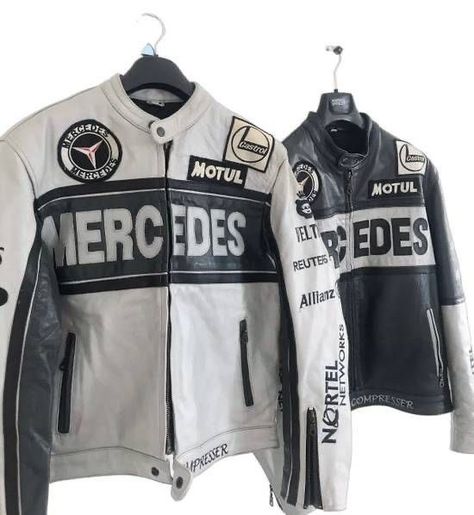 dystopria on Twitter: "Mercedes Leather Moto Jackets https://t.co/6lLrjuhq3W" / Twitter Leather Racing Jacket, Vintage Racing Jacket, Racer Jackets, Nascar Jacket, Motorbike Jackets, Racing Jackets, Racer Jacket, Men's Leather Jacket, Racing Jacket