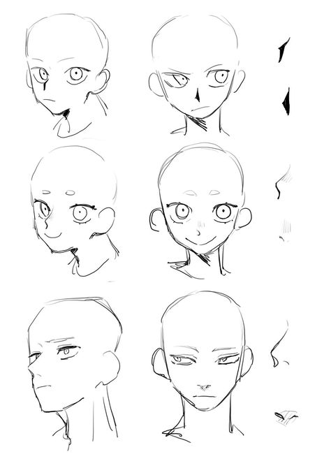 Annoyed Drawing Reference, Drawing Face Expressions, Art Tools Drawing, Drawing Expressions, 캐릭터 드로잉, Figure Drawing Reference, Anime Drawings Tutorials, Anatomy Art, Drawing Tutorials