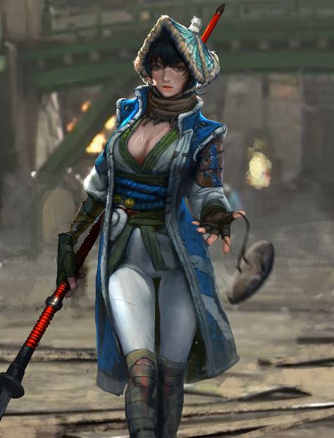 For Honor Warden, For Honor Samurai, For Honor Characters, Divine Goddess, Fallout Art, Rpg Characters, Samurai Armor, Demon Hunter, Samurai Art