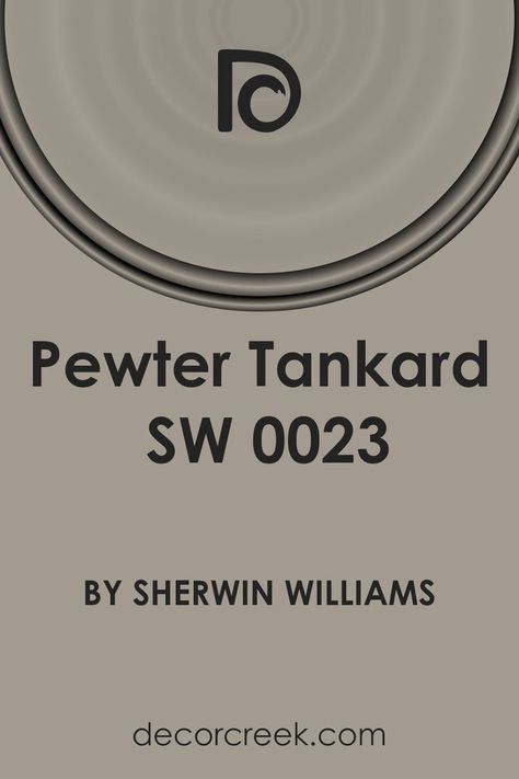 Pewter Tankard Sherwin Williams, Interior Paint Schemes, Redesign Ideas, Pewter Tankard, Exterior Tiles, House Facades, Scandinavian Designs, Paint Techniques, Kitchen Paint Colors