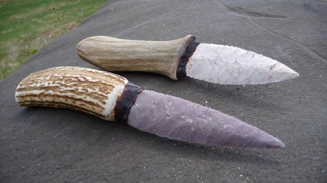 Flint Knives, Obsidian Knife, Paracord Knife, Arrowheads Artifacts, Bush Craft, Flint Glass, Flint Knapping, Diy Knife, Wolf Creek