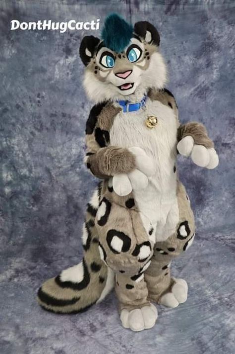 Dragon Fursuit, Cat Fursuit, Fursuit Head, Dragon Puppet, Animal Masks, Cute Costumes, Snow Leopard, Feline, Cute Art