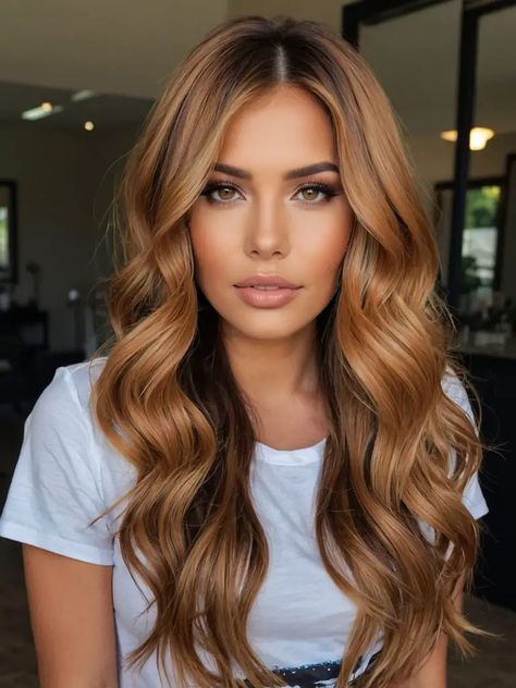 35 Captivating Hair Color Ideas for Summer: Embrace the Warmth of Caramel Shades! Face Shape Drawing, Inverted Triangle Face Shape, Triangle Face Shape, Triangle Face, Shape Drawing, Color Formulas, Hair Color Caramel, Subtle Ombre, Soft Caramel