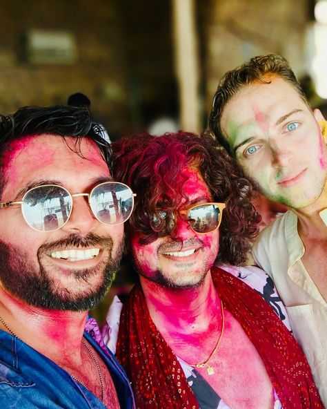 Finally played holi after 8 years.. Happy Holi people!! #holi @queer_kinara_goa thanks for such a lovely party 🥳 and @kbran95 for convincing my pati dev to finally experience it😂 Happy Holi, Goa, On Instagram, Quick Saves, Instagram