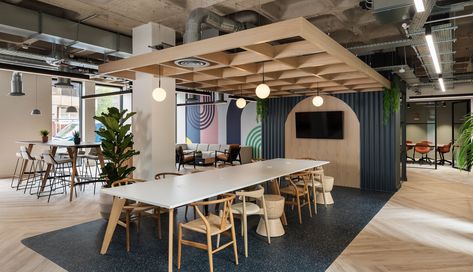 Blok Building Amenity Space – Bristol Amenity Space, Communal Space, Business Lounge, Acoustic Ceiling Panels, Davis Furniture, Real Estate Education, Office Fit Out, Modular Lounges, Corporate Interiors