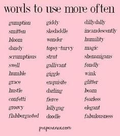 words to use more often www.mccormick-weddings.com Virginia Beach Epistolary Writing, Words To Use More Often, Words To Use More, Creative Writing Tips, Essay Writing Skills, Good Vocabulary Words, Good Vocabulary, English Writing Skills, Words To Use