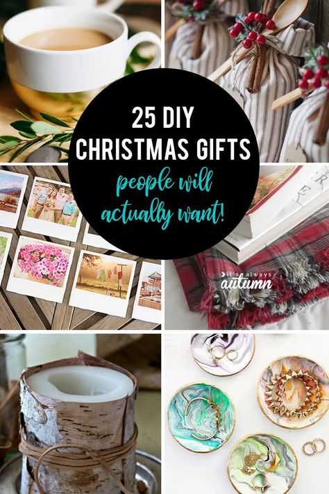 25 beautiful DIY Christmas gifts that people actually want! These are the best homemade Christmas gift ideas. Cadeau St Valentin, Handmade Gifts For Men, Easy Diy Christmas Gifts, Creative Diy Gifts, Diy Holiday Gifts, Cadeau Diy, Diy Gifts For Boyfriend, Christmas Gifts For Boyfriend, Unique Diy Gifts