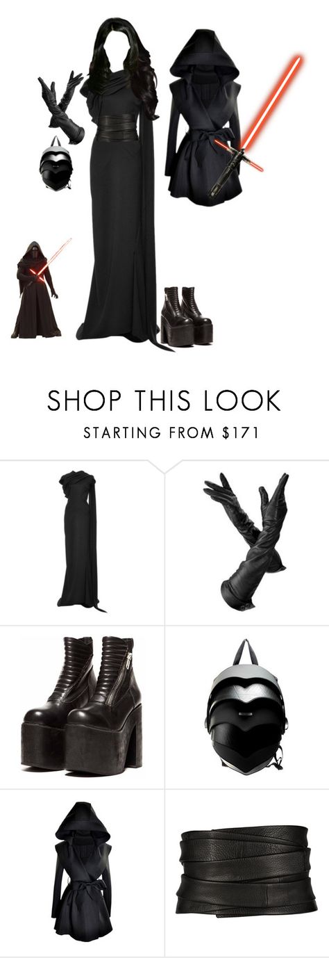 "Kylo Ren" by rabbitcult ❤ liked on Polyvore featuring Zac Posen, Aspinal of London, The Row, women's clothing, women's fashion, women, female, woman, misses and juniors Sith Tattoo Ideas, Sith Costume Female, Female Sith Costume, Kylo Ren Cosplay, Kylo Ren Costumes, Sith Cosplay, Female Sith, Sith Costume, Disfraz Star Wars