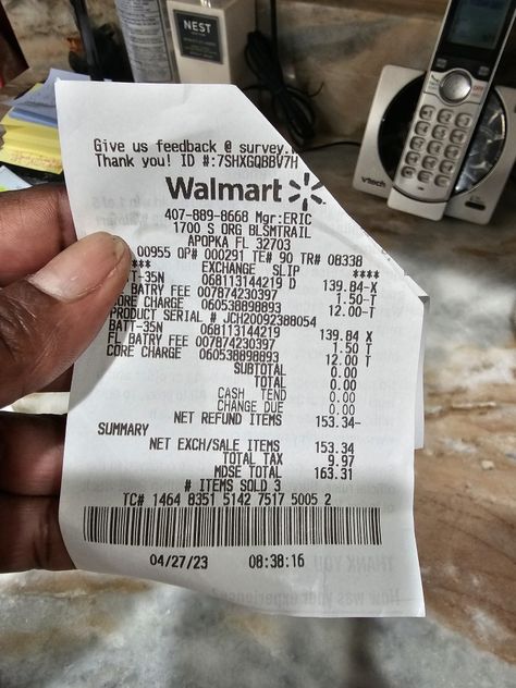 Walmart Receipt 2023, Digital Receipt, Phone Case Receipt, Walmart Receipt, Walmart Receipt Images For Year 2022, Official Receipt Template, Business Checks