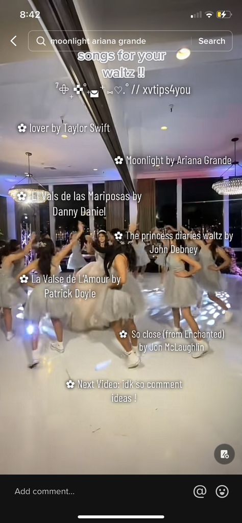 May Quinceanera Themes, Songs To Play At Quinceanera, What Is A Quinceanera, Songs For Your Quince, Quinceanera Dances Songs, Quince Vals Songs, Fun Things To Do At A Quinceanera, Songs To Play At Your Quince, Quince Memory Ideas