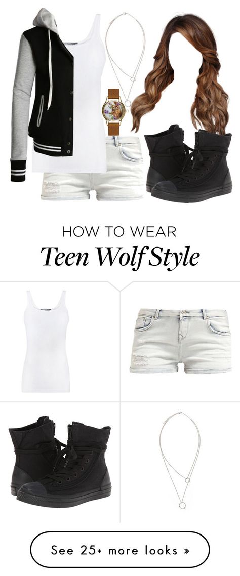 "Teen Wolf: Skylar Argent [3x1]" by grandmasfood on Polyvore featuring Vince, LE3NO, Converse and River Island Teen Wolf Clothes, Wolf Outfit, Boho Kids Fashion, Teen Wolf Outfits, Alison Argent, Great Costume Ideas, Character Wardrobe, Boho Kids, Back To School Outfits